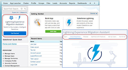 Lightning Experience Migration Assistant